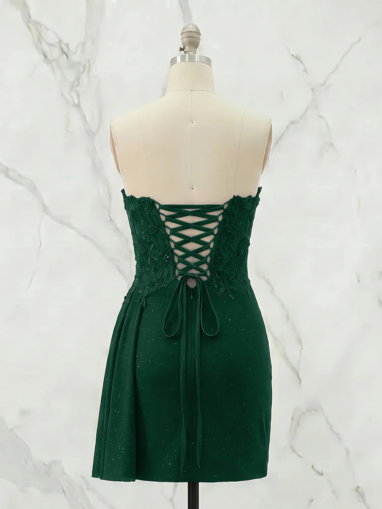 Strapless Sweetheart Draped Mini Homecoming Dress