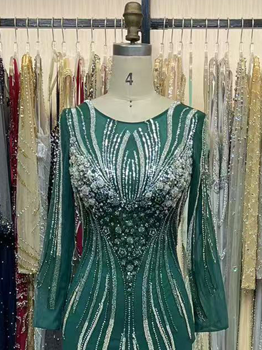 EmeraldGreenBeadedGownwithIllusionNeckline_2.jpg