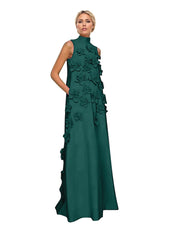 Hank Flower Embellished Maxi Dress