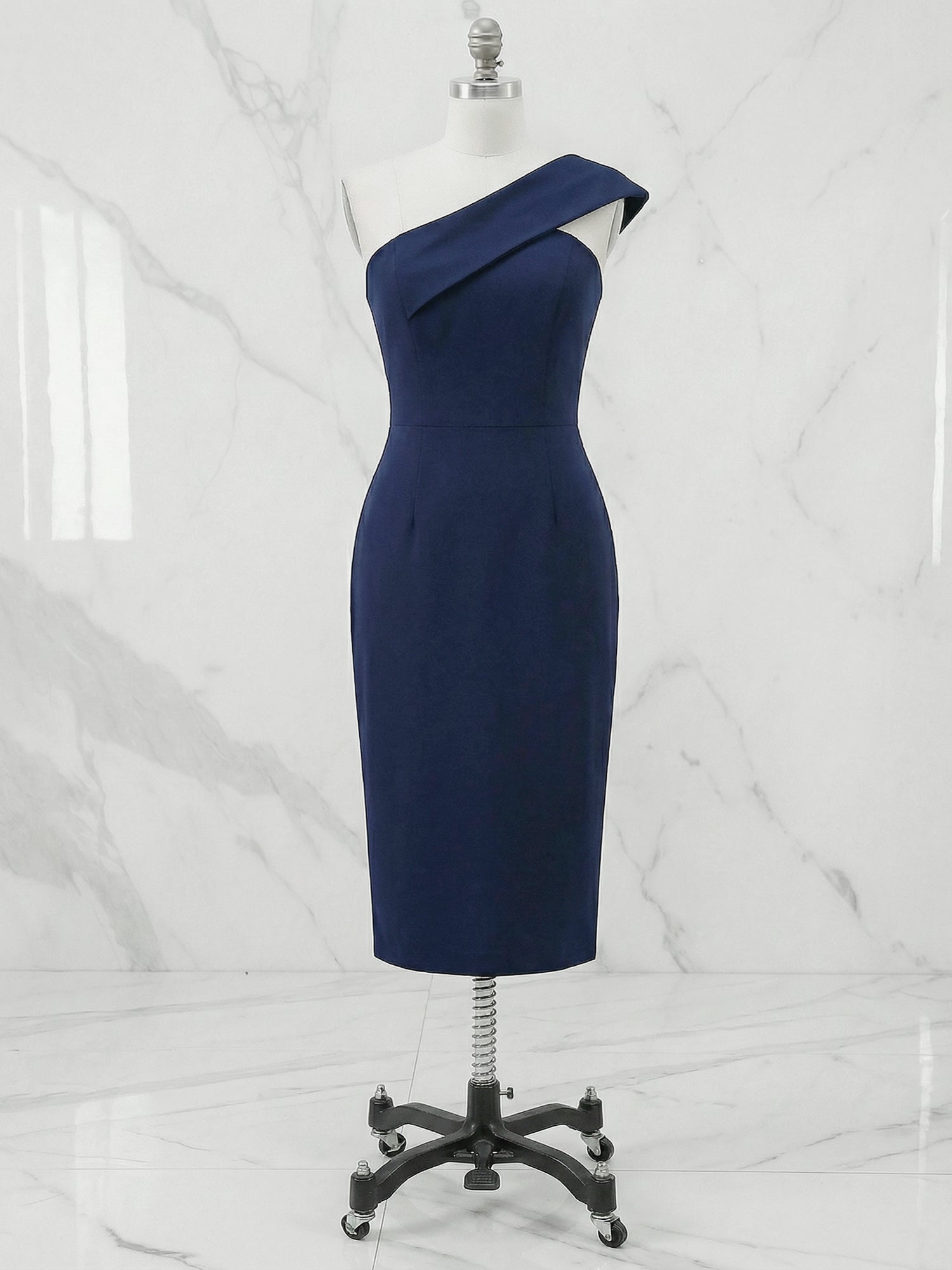 Evening_Dress_Navy_Blue_One_Shoulder_Sleeveless_Tea-Length_Dress_1.jpg