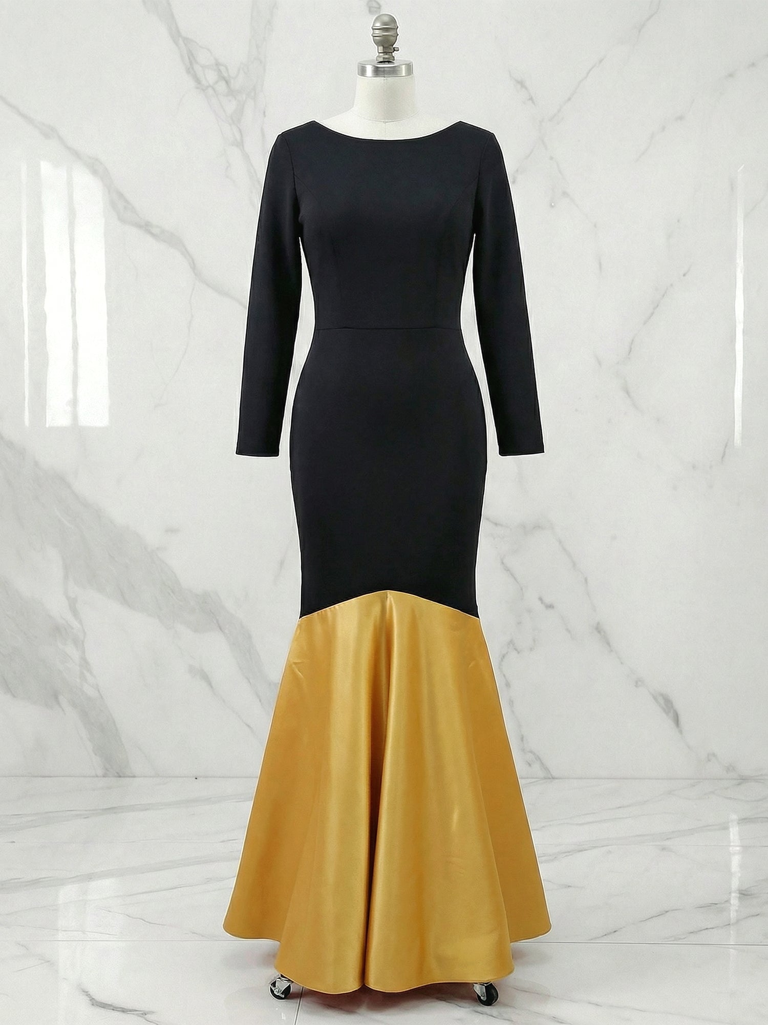 FormalEveningDressBlackCrewNeckLongSleeveMaxiMermaidDress_2.jpg