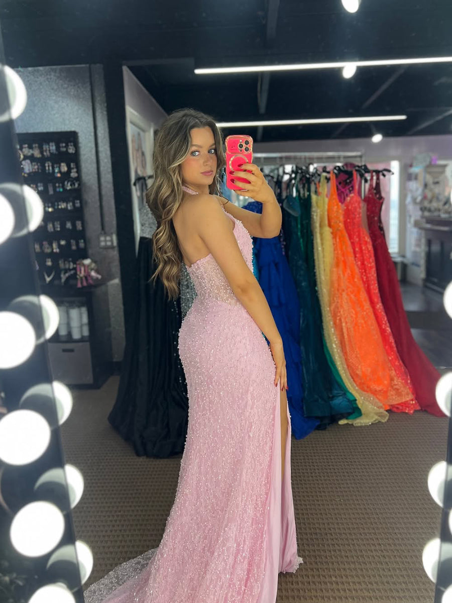 GlamorousLightPinkBeadedHalterPromDresswithHighSlit_2.jpg