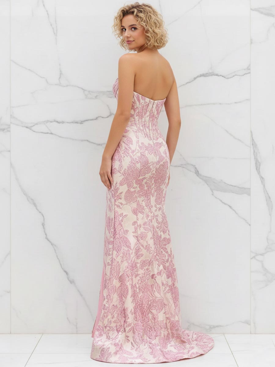 GlamorousPinkFloralJacquardCorsetPromDresswithBeadedBustier_3.jpg
