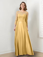 A-Line/Princess Mother of the Bride Dresses with Applique & Sequins