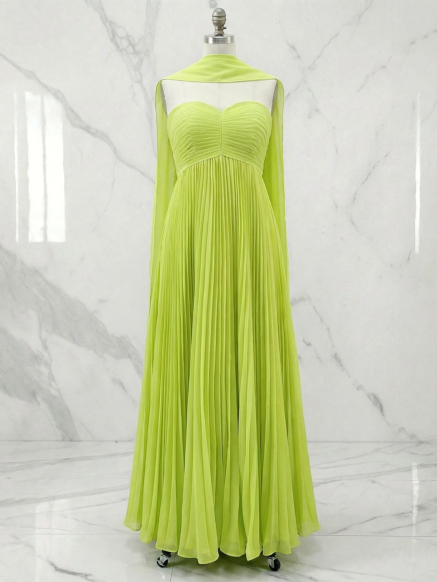Green_Chiffon_A_Line_Off_The_Shoulder_Sleeveless_Floor_Length_Pleated_Dress_2.jpg
