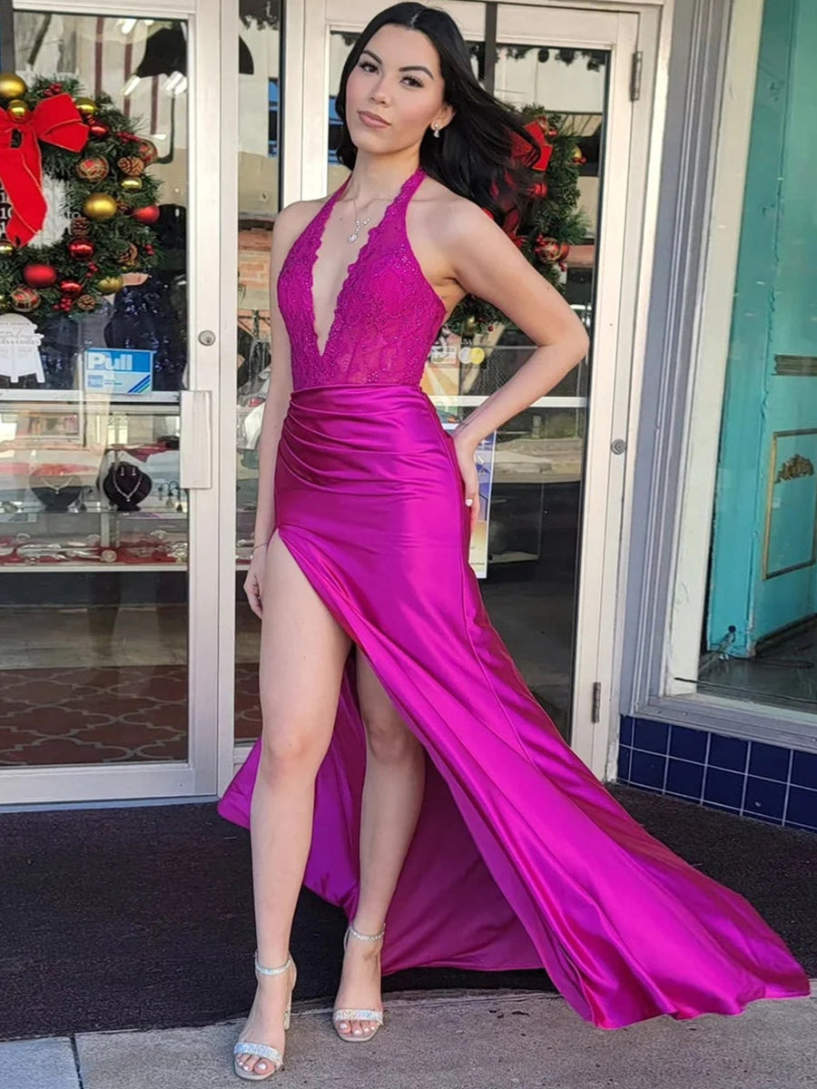 HalterFittedLaceBodiceLongPromDresswithSlit_2.jpg