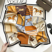 Helena Foulard (100% Silk - 68cm)