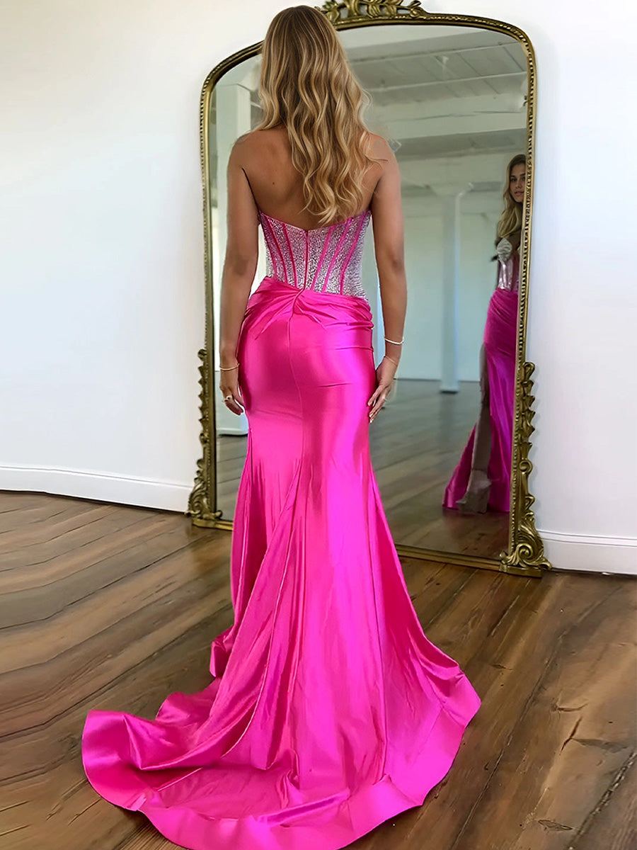 HotPinkMermaidBeadedTopLongSatinPromPartyDresswithSlit_1.jpg