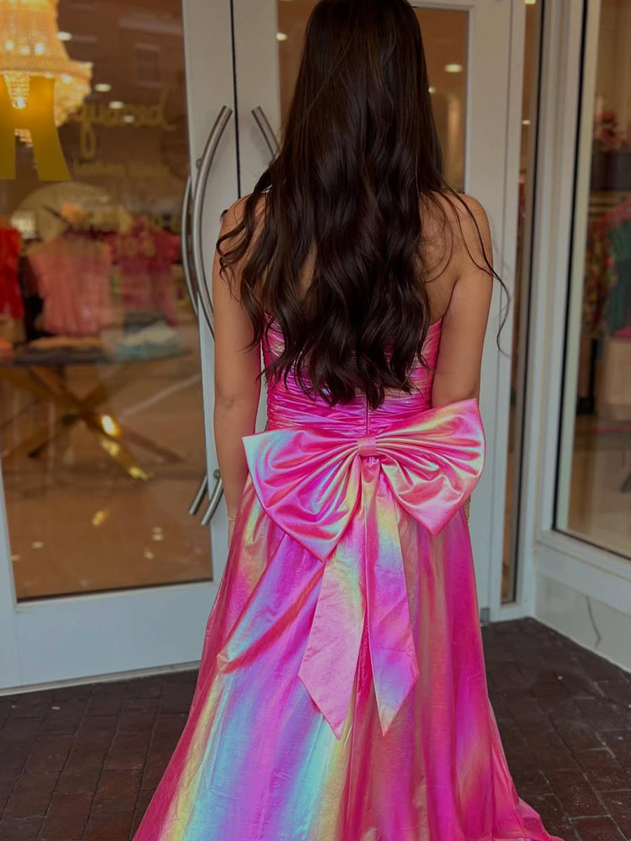 HotPinkMetallicStraplessA-LinePromDresswithSlit_1.jpg
