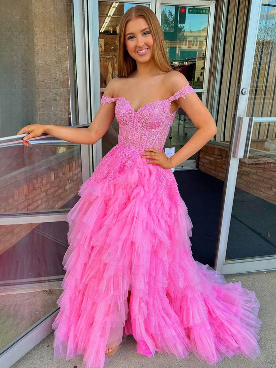 HotPinkOfftheShoulderTulleLongPromDresswithAppliques_5.jpg