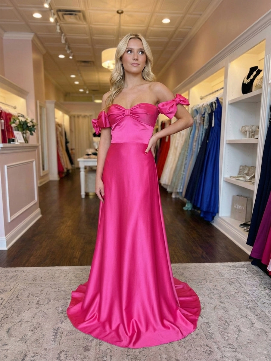 HotPinkSweetheartNecklineSatinPromDresswithStatementBowSleeves_3.jpg
