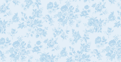 Light Blue Floral Chiffon High Halter Neck Sleeveless A-Line Midi-Length Gown Dress