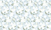 Light Blue Floral Chiffon Halter High-Neck Pleated A-Line Floor-Length Gown Dress
