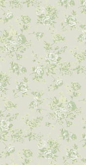 Sage Green Floral Chiffon One-Shoulder Cutout High-Slit Sheath Floor-Length Gown Dress