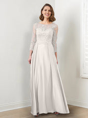 A-Line/Princess Mother of the Bride Dresses with Applique & Sequins