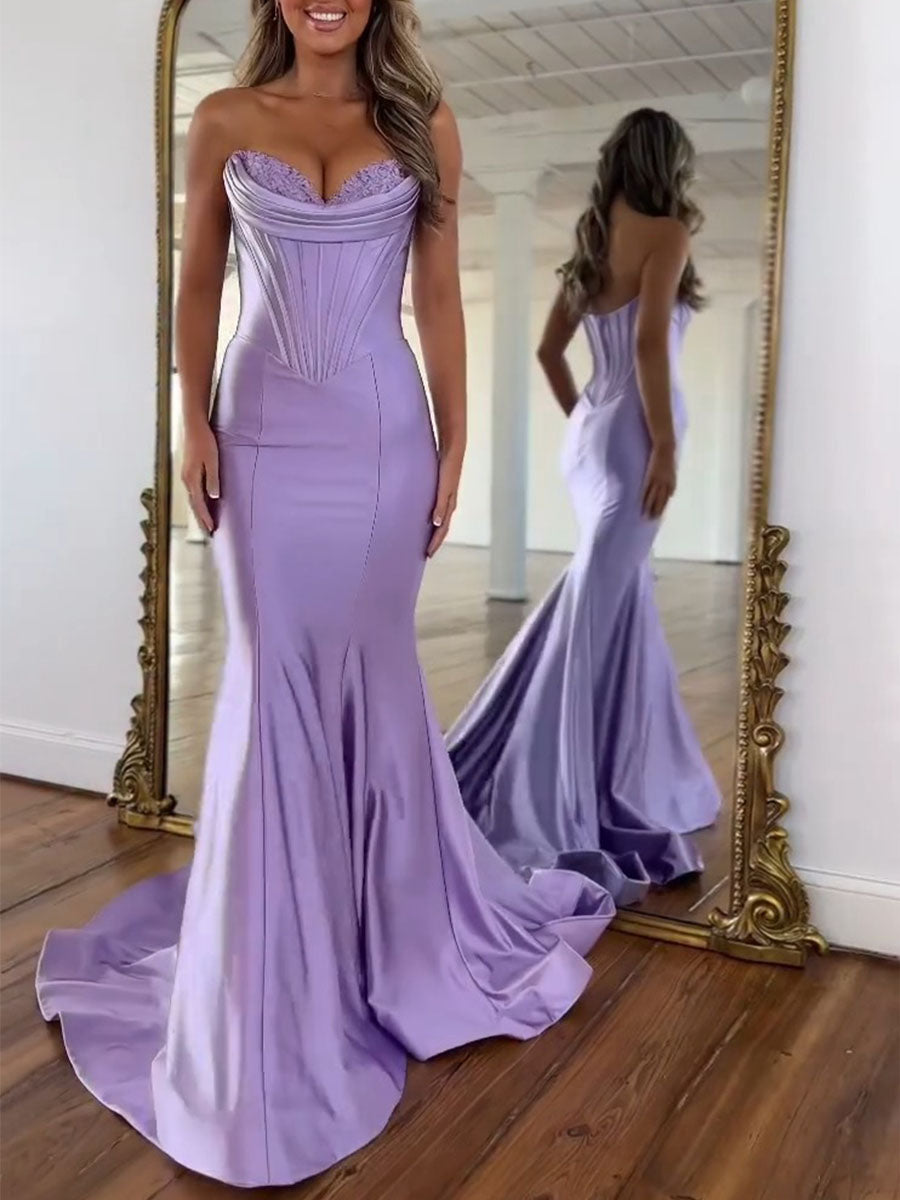 LavenderSatinStraplessCowlNecklineCorsetPromDresswithBasqueWaist_2.jpg