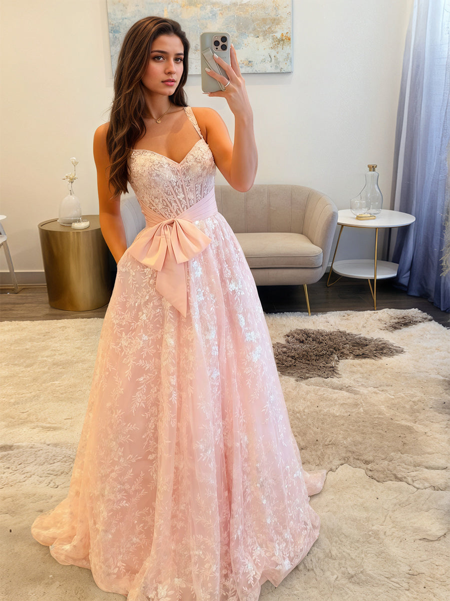 LightPinkALineSequinLongPromDresswithBow_2.jpg
