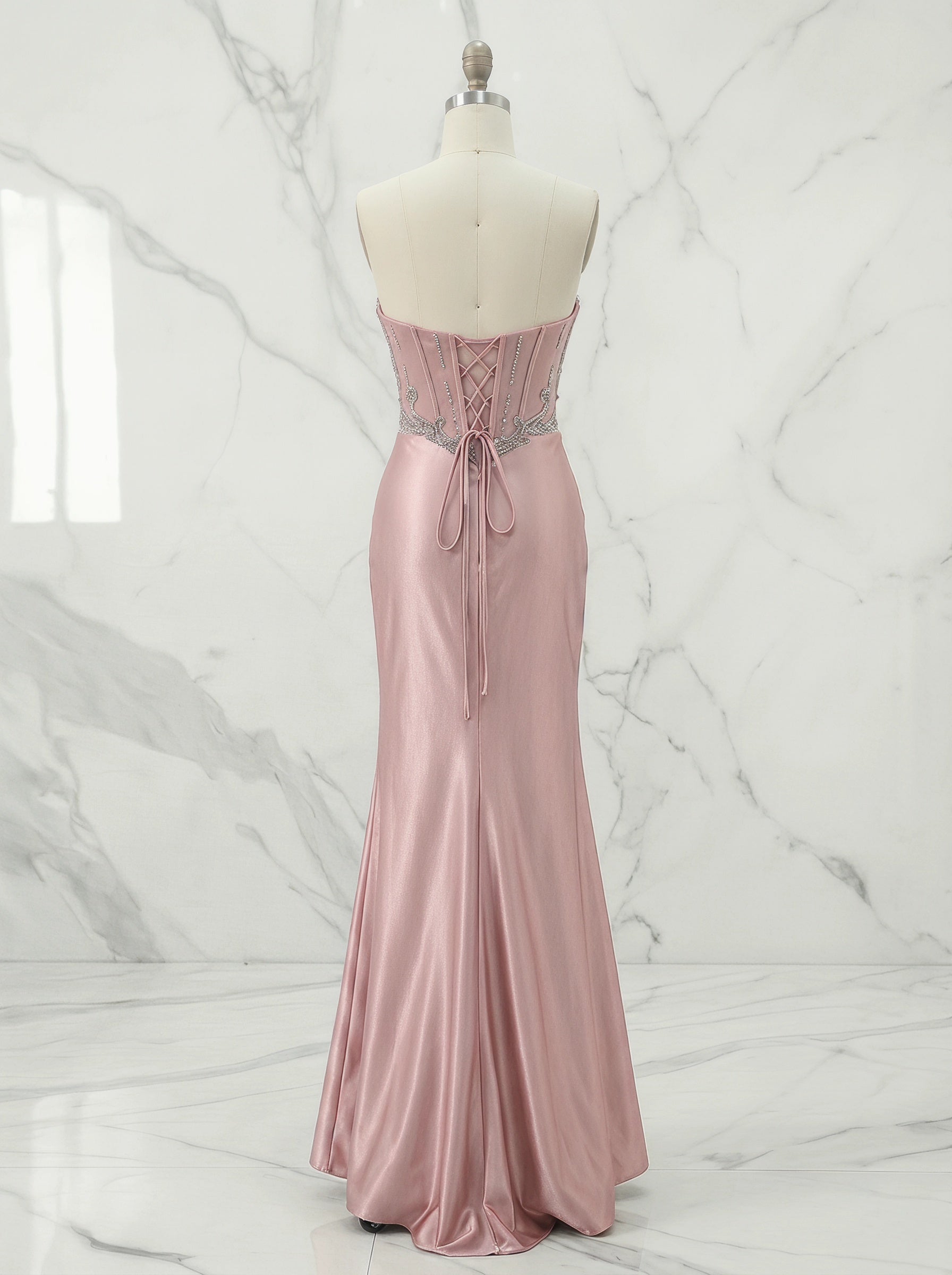LuxuriousChampagnePlatinumBeadedIllusionCorsetSatinPromDress_4.jpg