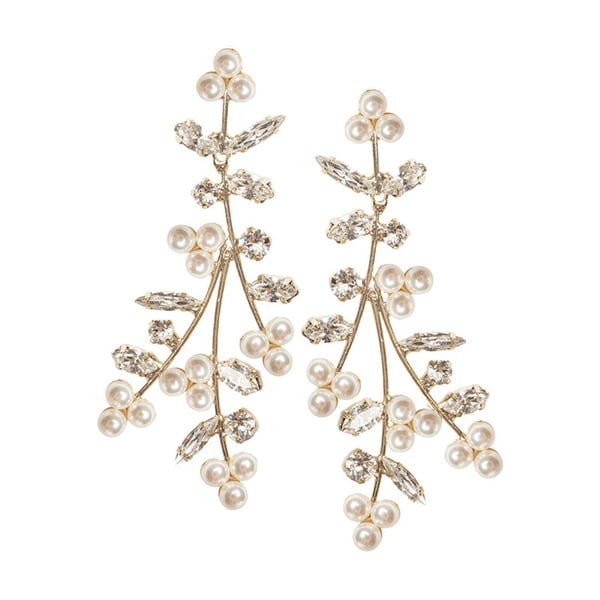 Rhinestone Drop Earrings