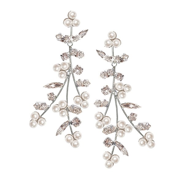 Rhinestone Drop Earrings