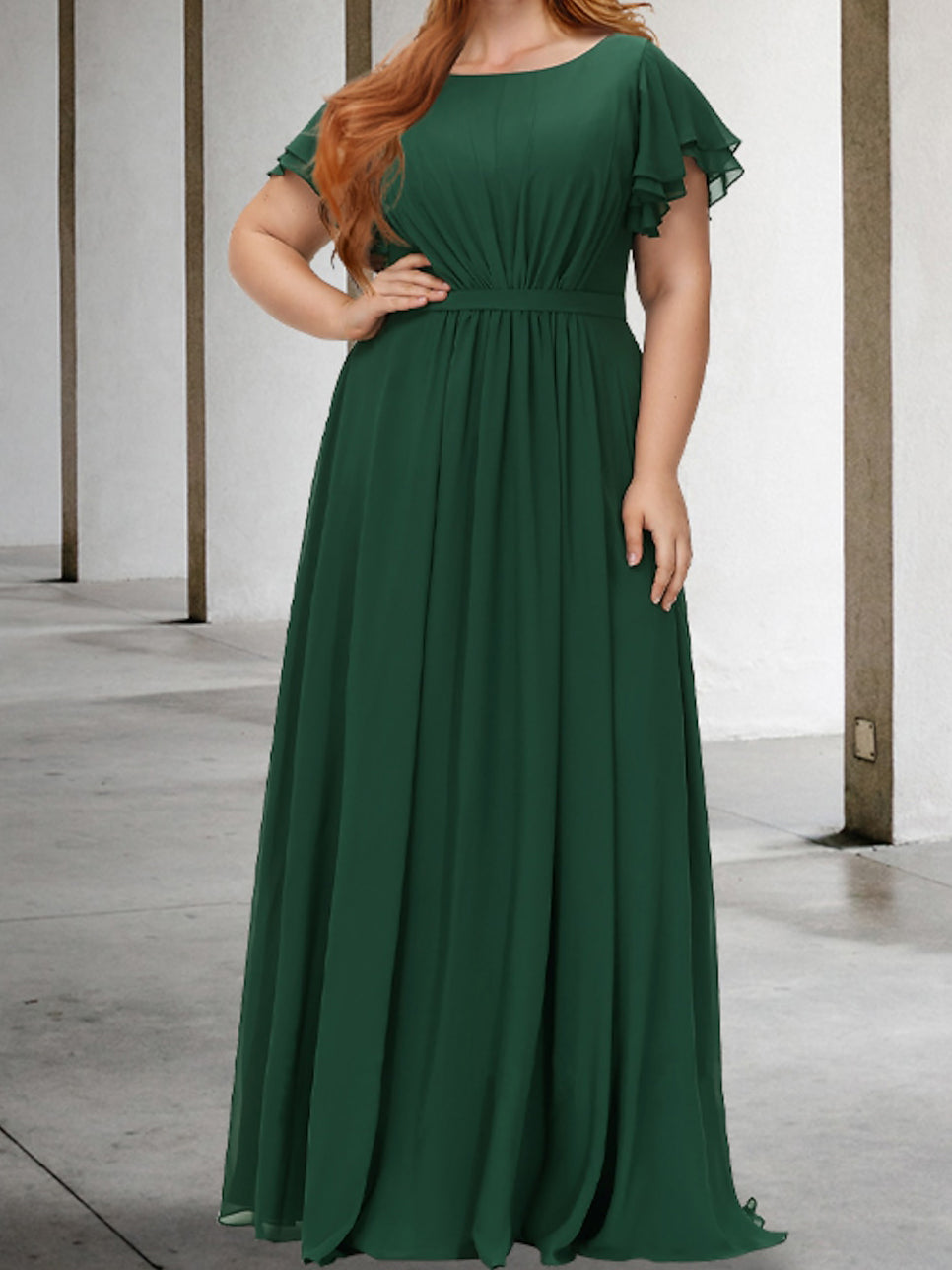 Robes de mère de la mariée à manches courtes, coupe A-Line/Princesse 