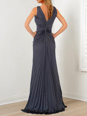 A-Line/Princess V-Neck Floor Length Mother of the Bride Dresses