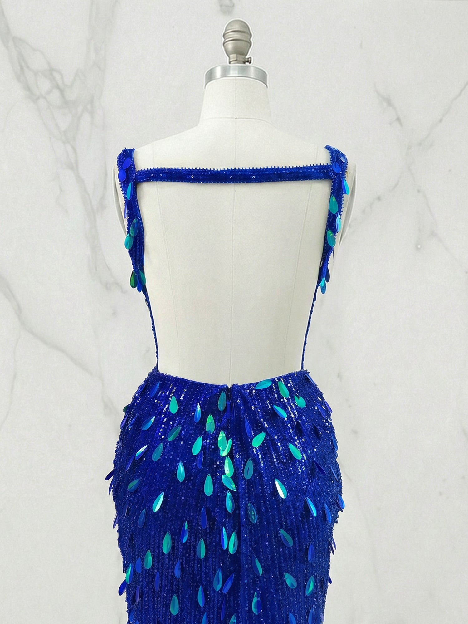 Dreamylily Prom Dress Mermaid V-Neck Backless Long Tight Sequin Ball Gown Dreamylily Prom Dress Mermaid V-Neck Backless Long Tight Sequin Ball Gown