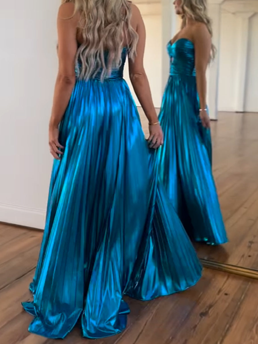MetallicBronzePleatedStraplessCorsetLongPromDresswithSlit_5.jpg
