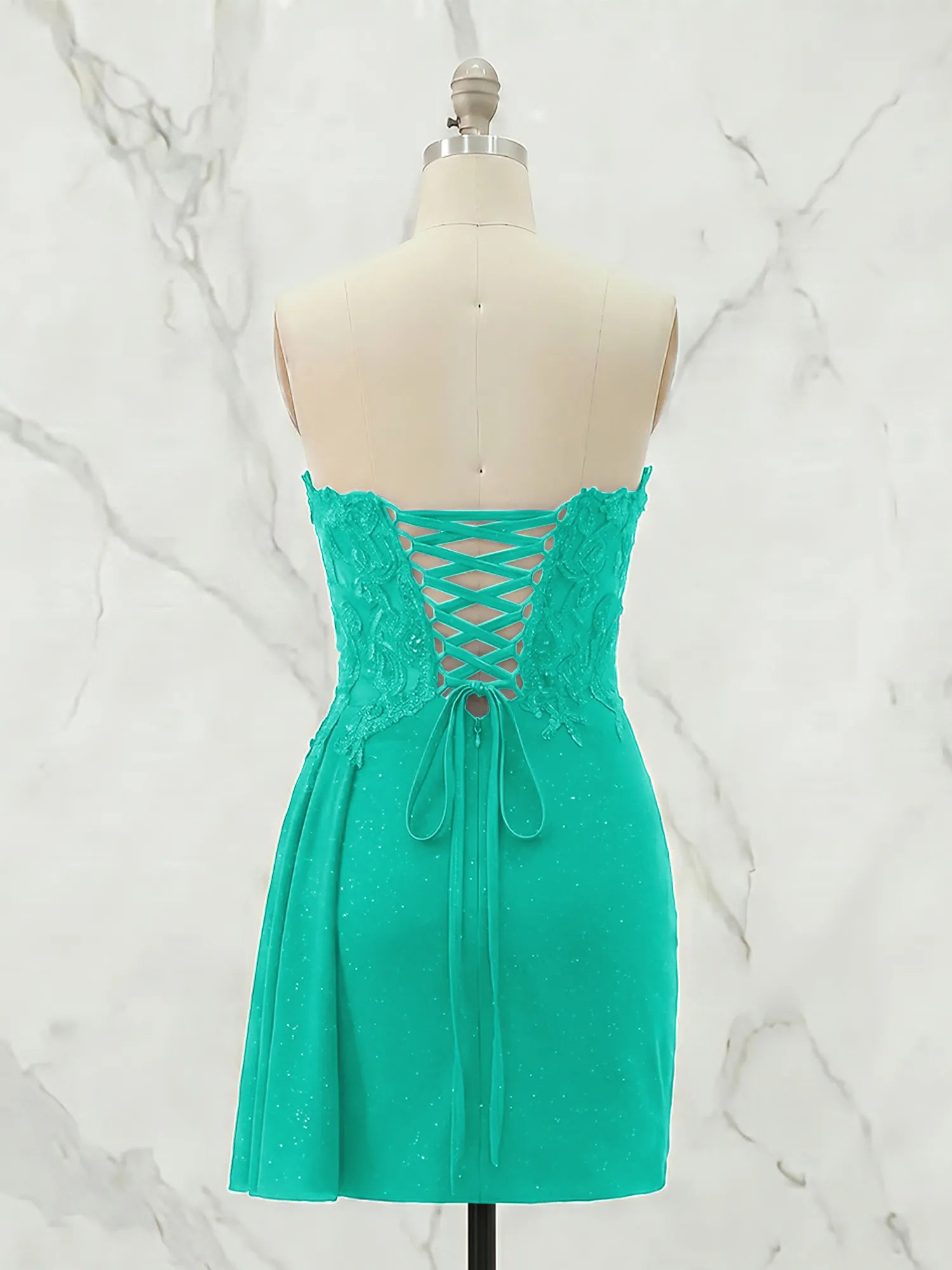 Strapless Sweetheart Draped Mini Homecoming Dress