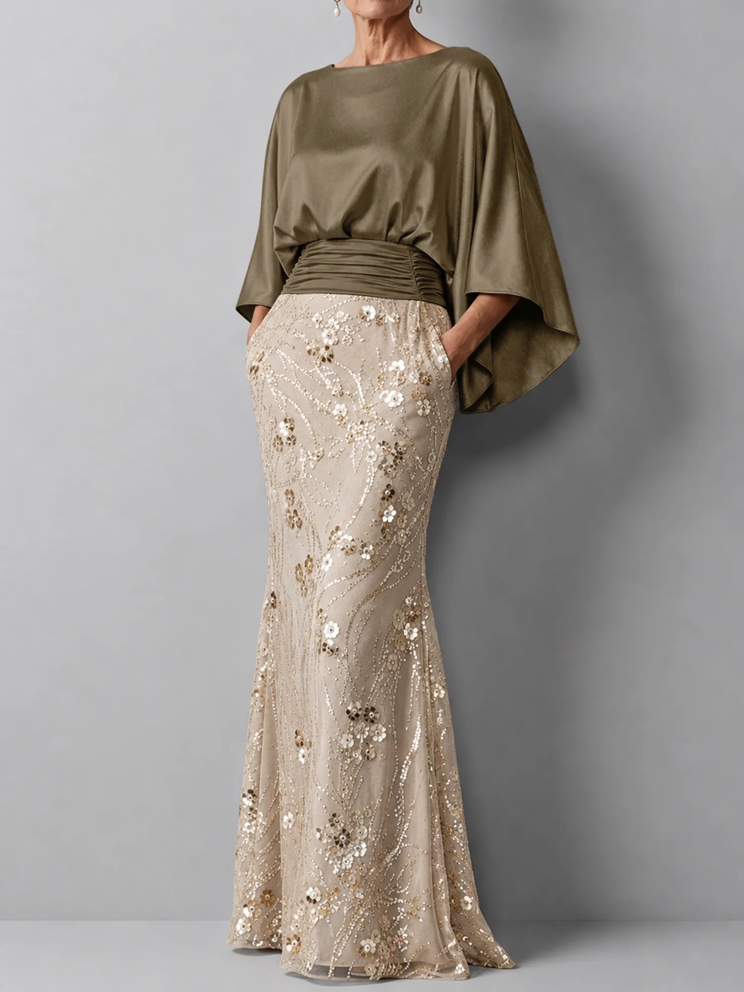 Muted Olive Brown