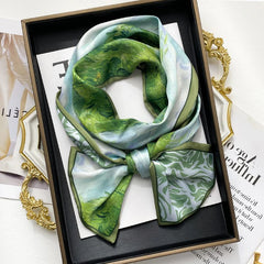Jungle Foulard Long (100% Silk - 150x15cm)