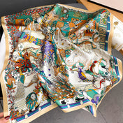 Serena Scarf (100% Silk - 68cm)