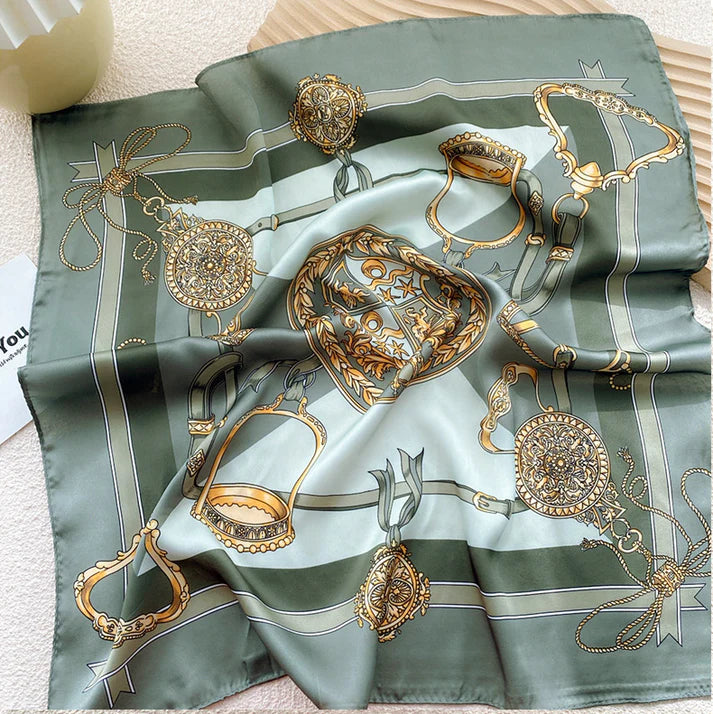 Helena Foulard (100% Silk - 68cm)
