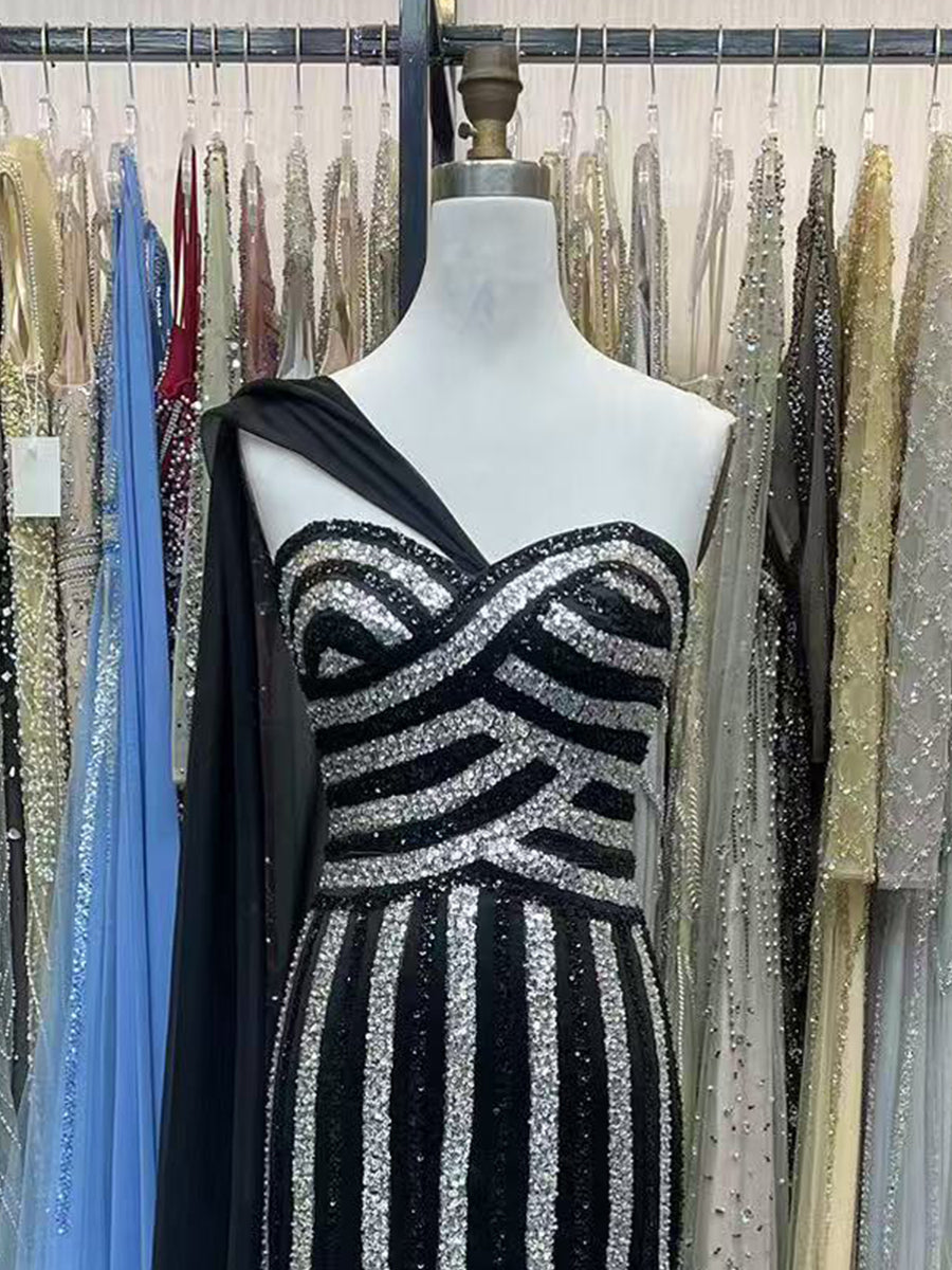 One-ShoulderSequinStripeGownwithChiffonCape_1.jpg