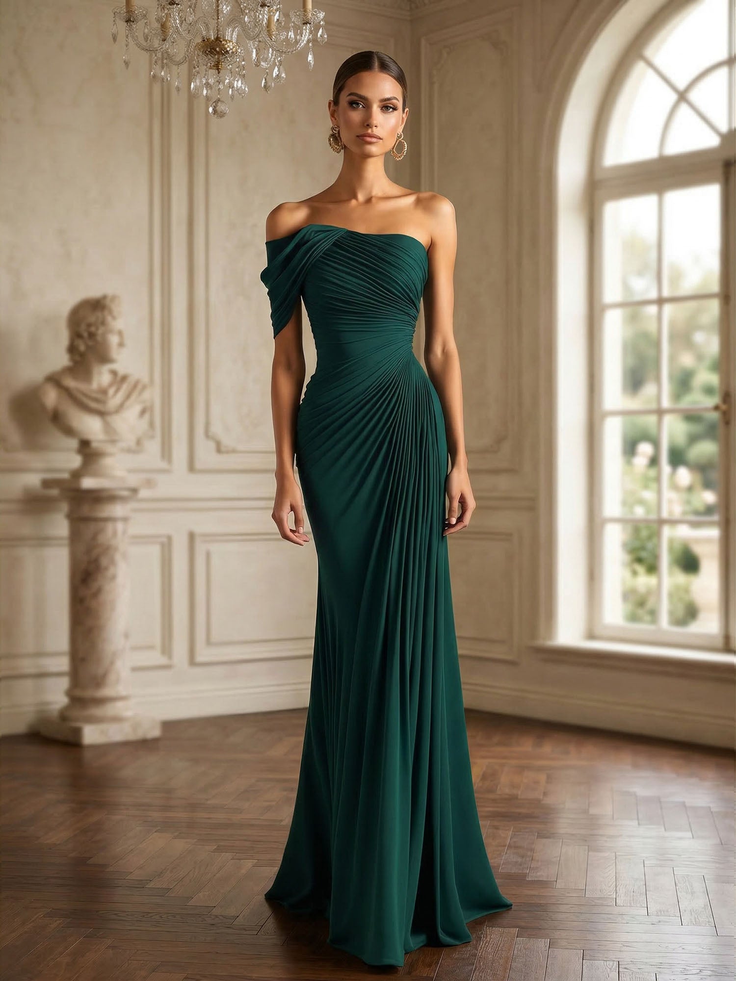 OneShoulderPleatMermaidChiffonEveningDressesforWomenGown_1.jpg