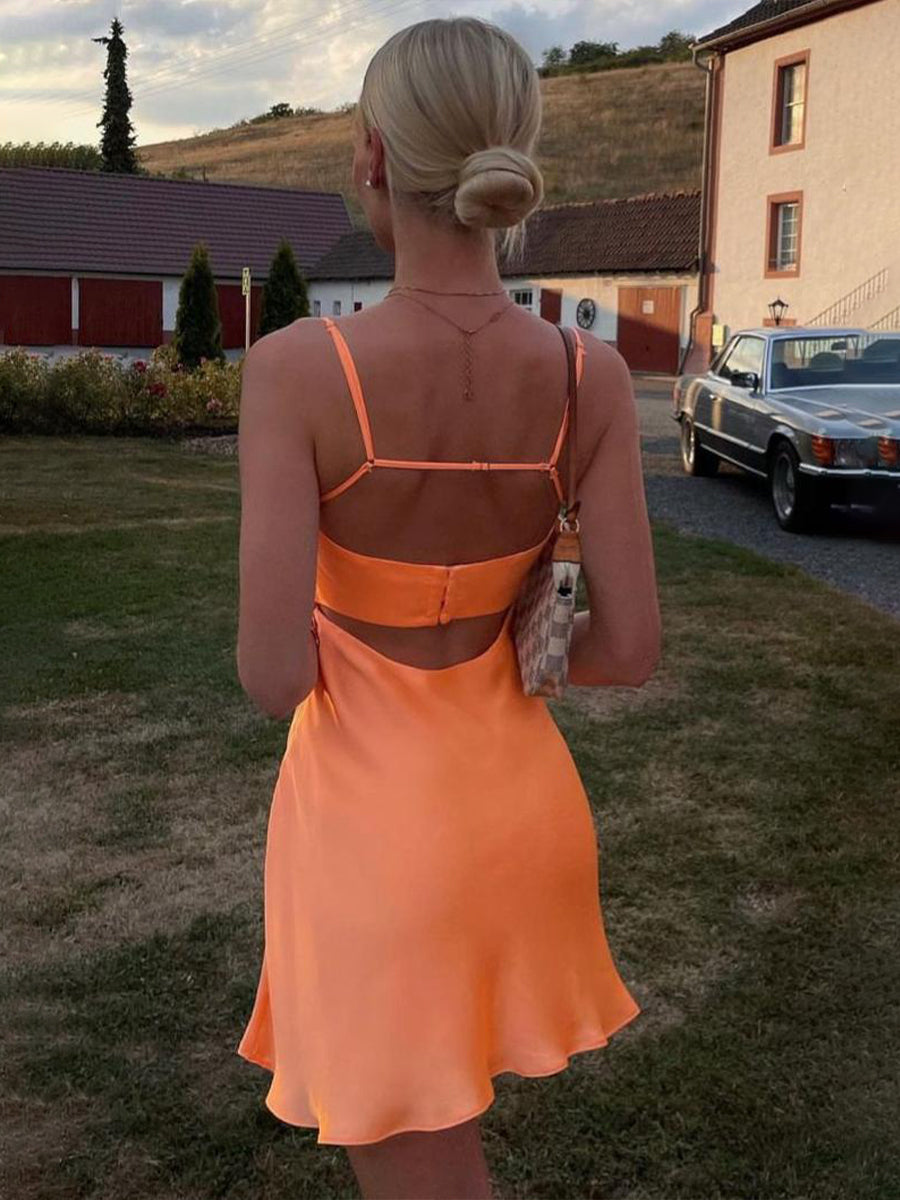 OrangeSpaghettiStrapsScoopSatinShortPartyHomecomingDress_3.jpg