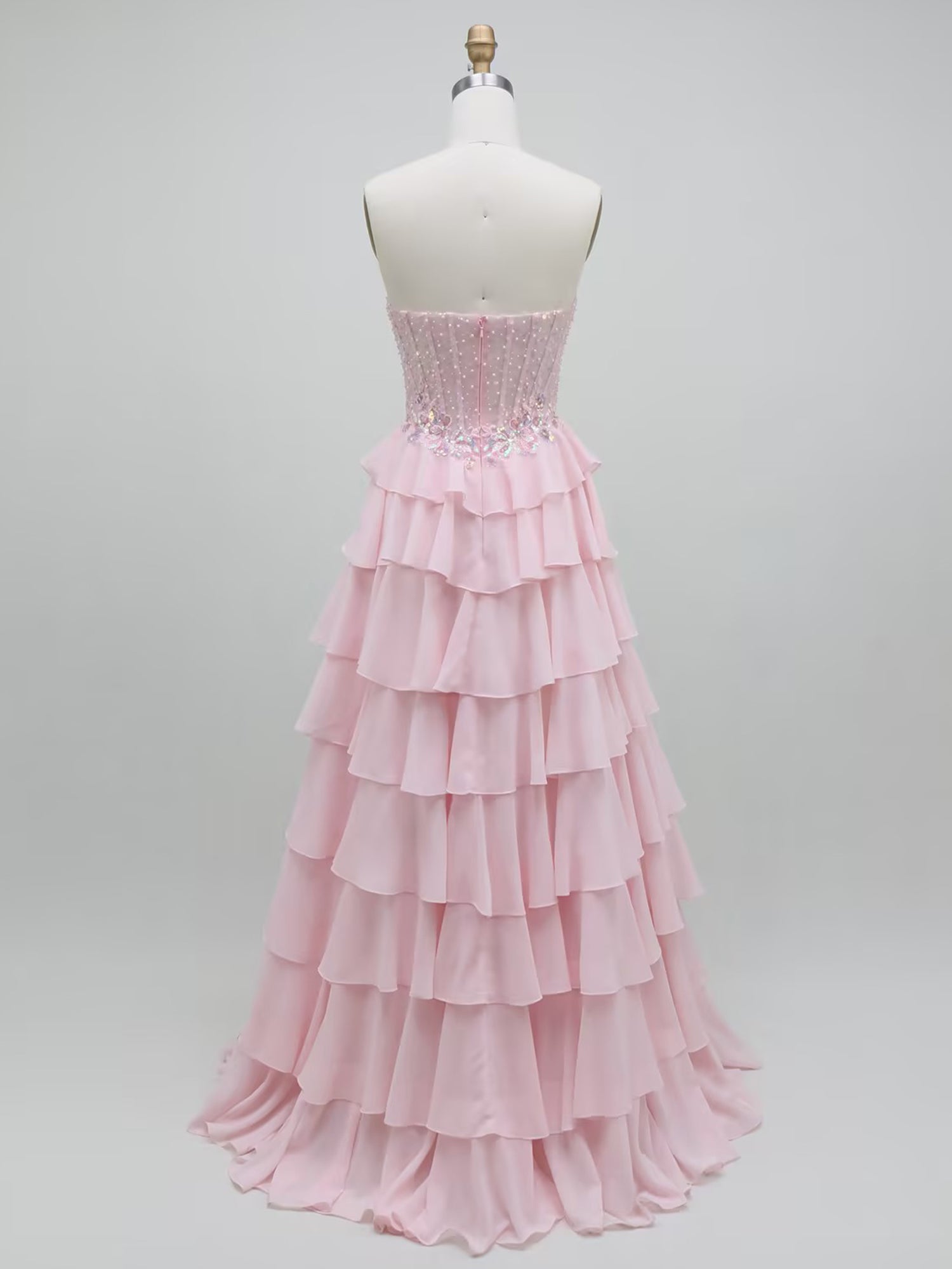 PinkALineBeadedCorsetTieredRuffleLongPromDress_1.jpg