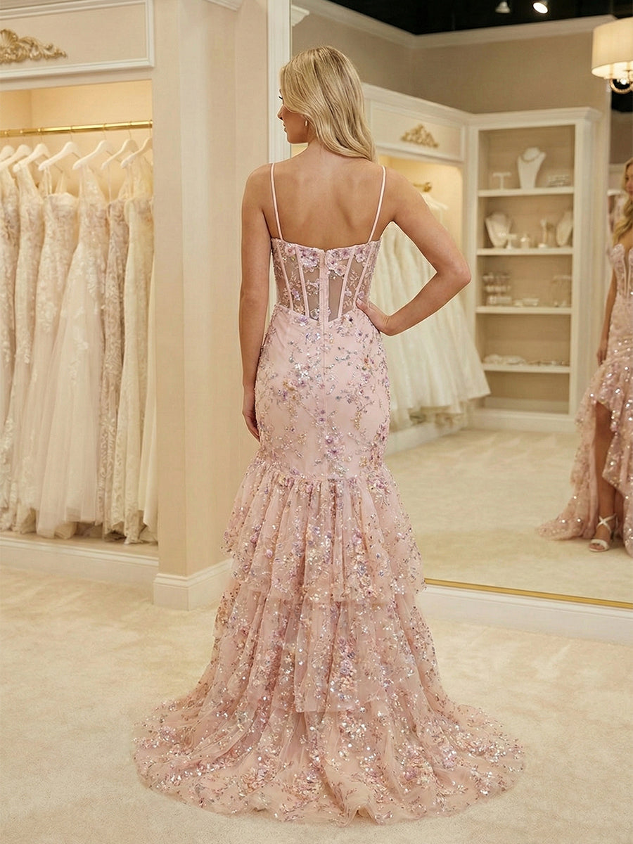Pink_Floral_Embroidered_Ruffled_Tiered_Corset_Prom_Dress_with_Slit_1.jpg