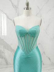 Playful Ice Blue Glitter Corset Short Homecoming Dresses Mini Dress