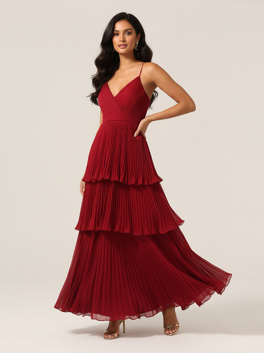 PleatedTieredV-NeckBridesmaidDresswithSpaghettiStraps_2.jpg