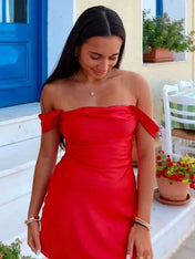 Popular Orange Off-shoulder Homecoming Dresses To Impress