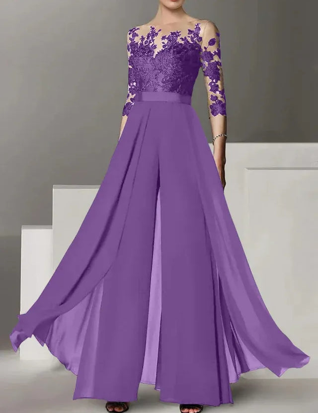Princess Mother of the Bride Dresses with Applique