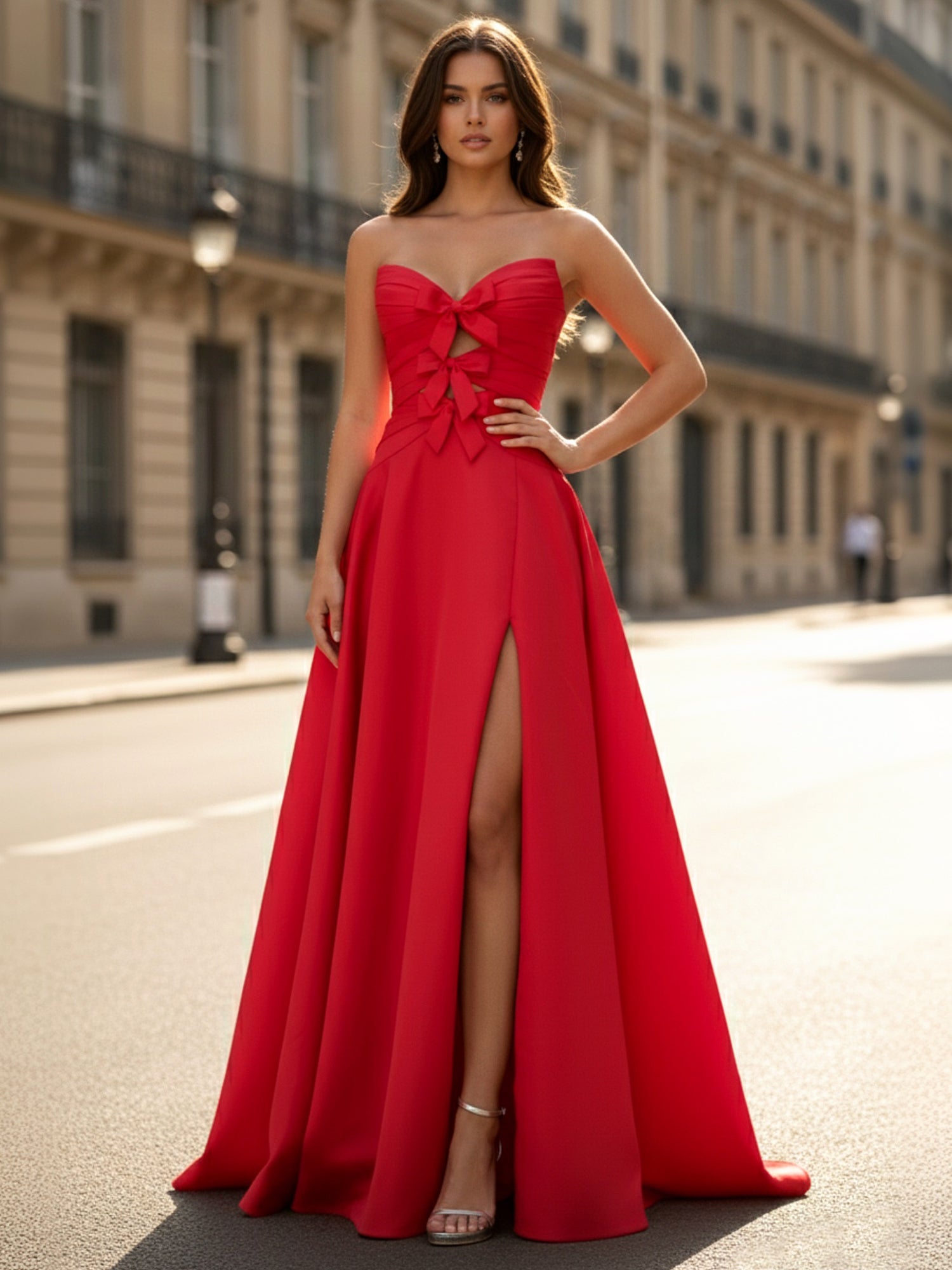 RedSatinStraplessA-LinePromDresswithBowDetailing_1.jpg