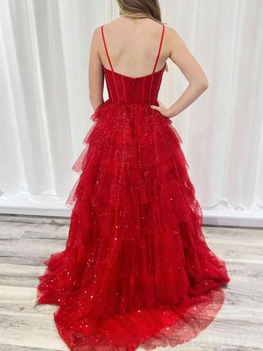 RedSpaghettiStrapsTulleTieredRufflePromDress_3.jpg