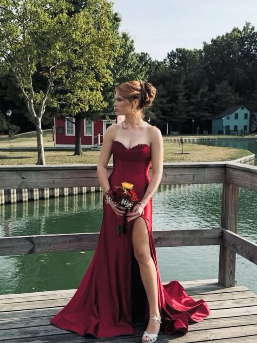 RedStraplessSweetheartSatinLongPromDresswithSlit_3.jpg