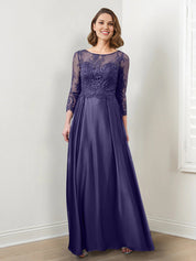 A-Line/Princess Mother of the Bride Dresses with Applique & Sequins