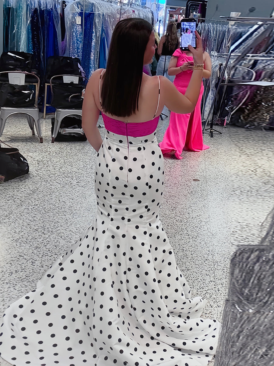 RetroChicPolkaDotMermaidPromDresswithPinkBowDetail_3.jpg