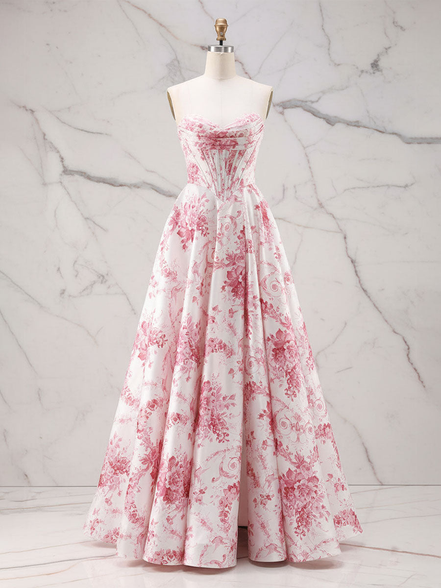 RomanticPinkStraplessToilePrintCorsetA-LinePromDress_4.jpg