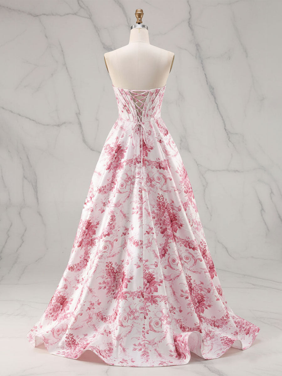 RomanticPinkStraplessToilePrintCorsetA-LinePromDress_5.jpg
