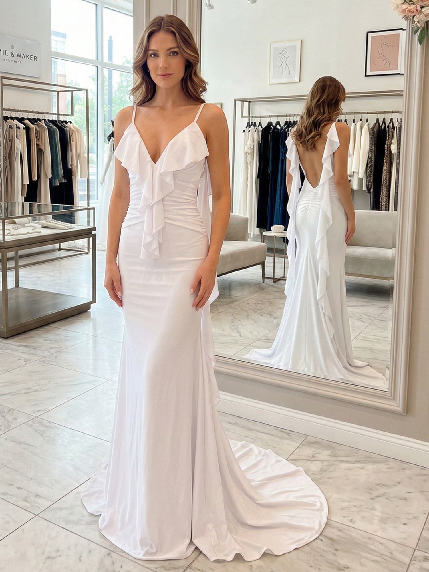 RomanticWhiteRuffledOpenBackV-NeckPromDresses_2.jpg